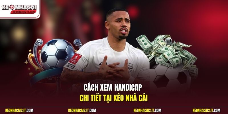 Cách xem handicap chi tiết tại Kèo Nhà Cái