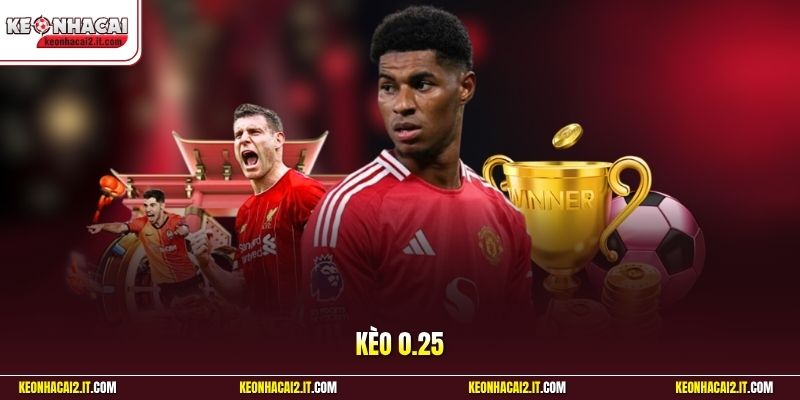 Kèo 0.25 | Bí Quyết Nhận Biết Kèo Đồng Banh Nửa Trái Ăn Đậm 