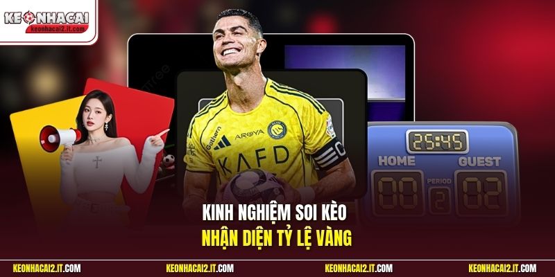 Kinh nghiệm soi kèo nhận diện tỷ lệ vàng