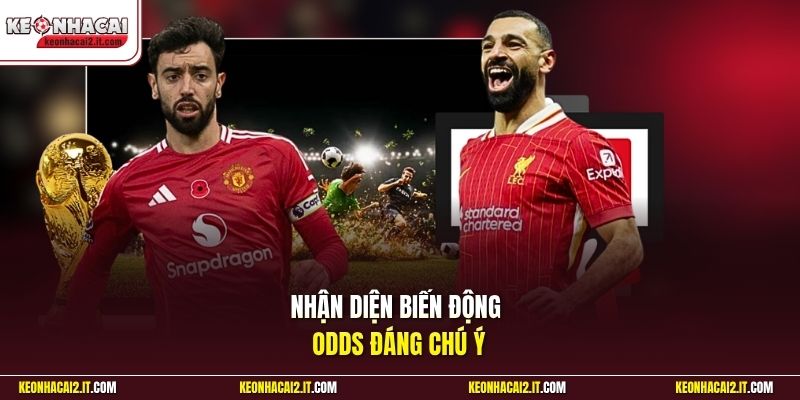 Nhận diện biến động odds đáng chú ý