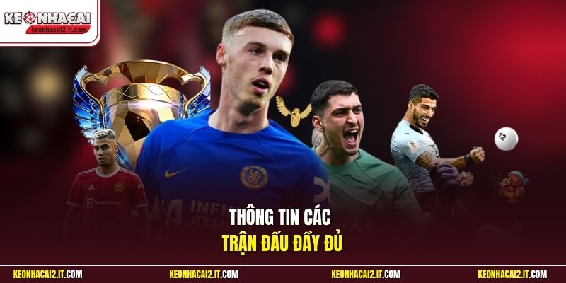 Thông tin các trận đấu đầy đủ